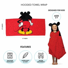 Toalha com Capuz Infantil - Mickey Mouse - comprar online