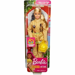 Barbie® Bombeira - Profissões - MATTEL - GFX29 - Barbie® Firefighter - comprar online
