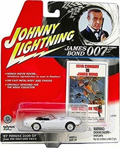 67 Toyota 2000 GT - Carrinho - Johnny Lightning - JAMES BOND 007