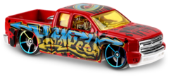 Chevy Silverado - Carrinho - Hot Wheels - 2015 - HW ART CARS