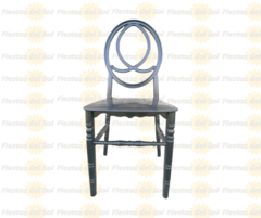 Silla phoenix resina color plata