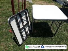 Mesa de servicio 75x75 - Fiestas Del Sol Mobiliario