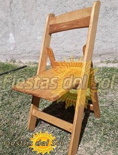 Silla avant garden encerada en madera de pino - comprar en línea