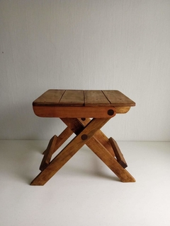 Mesa auxiliar de madera de pino - comprar en línea