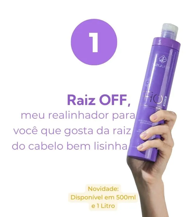 Realinhador Capilar Raiz OFF | Efeito Progressiva