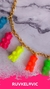 Collar Gummy Neon en internet