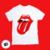 Remera Rolling Stones Logo