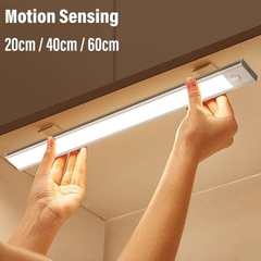 BARRA LUZ LED CON SENSOR DE MOVIMIENTO | RECARGABLE USB