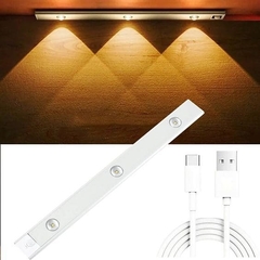 Imagen de BARRA LUZ LED CON SENSOR DE MOVIMIENTO | RECARGABLE USB