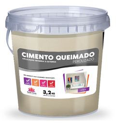 Cimento Queimado Perolizado - Areia - comprar online