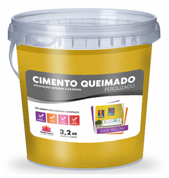 Cimento Queimado Perolizado - Duck Yellow