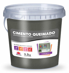 Cimento Queimado Perolizado - Concreto