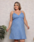 Jogo de Camisola e Robe Plus Size Margaridas - comprar online