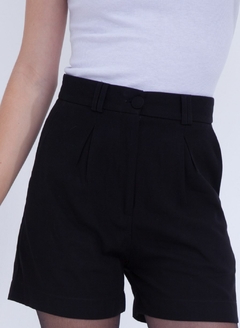 SHORT ALFAIATARIA PRETO