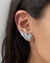 Ear Cuff Cristal Topázio Azul - Prata 925 - comprar online