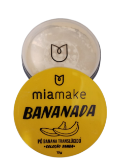 Pó Banana Translúcido Bananada MiaMake - comprar online