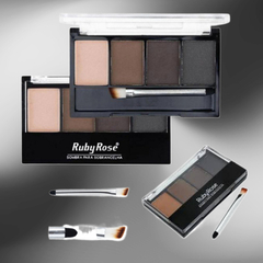 Paleta De Sombra Trio Com Primer Ruby Rose - comprar online