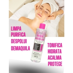 ÁGUA MICELAR GRANDE Limpa + Demaquila + Tonifica + Hidrata - Simples Manu | Não perca mais tempo e visite-nos hoje mesmo