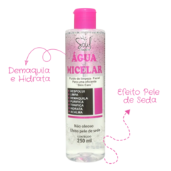 ÁGUA MICELAR GRANDE Limpa + Demaquila + Tonifica + Hidrata