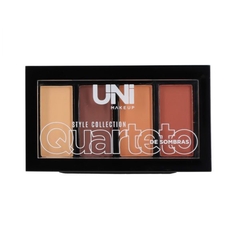 Quarteto de Sombra Style Collection UNI Makeup - Paleta Sombra Maquiagem - comprar online