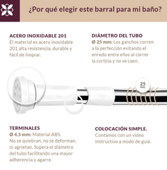 Barral acero inoxidable en internet