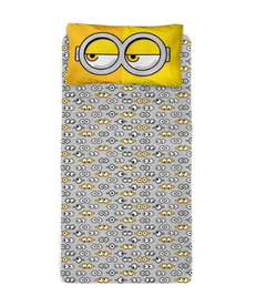 Juego de sabana 1 1/2plz Minions - comprar online