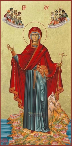 Theotokos Athonitissa na internet