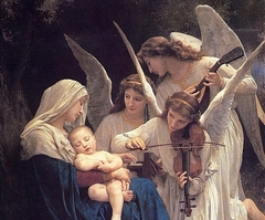 A Canção dos Anjos - William bouguereau - comprar online