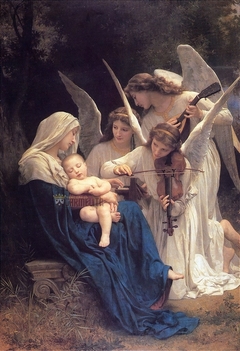 A Canção dos Anjos - William bouguereau