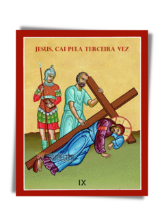 Conjunto Via Crucis - Terciário Carmelita Ícones