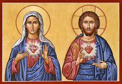 Sagrados Corações de Jesus e Maria na internet