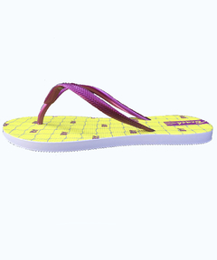 Chinelo By Net Yellow Feminino Slim - comprar online