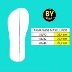 Chinelo Masculino Soft Rede Marinho e Branco - loja online