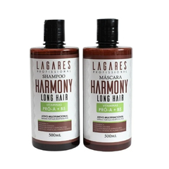 KIT LAGARES SHAMPOO E MÁSCARA HARMONY LONG HAIR