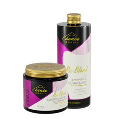 SENSE BRASIL RE BLOND SHAMPOO 250ML E CONDICIONADOR 250 Gr