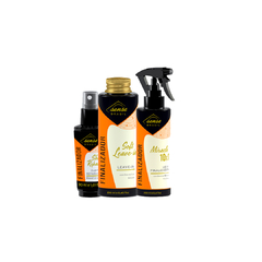 SENSE BRASIL SOFT LEAVE-IN 250ML + SHINE REPAIR - OLEO REPARADOR 30 ML + MIRACLE 10X1