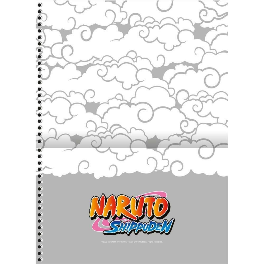 Kit 4 Cadernos Naruto Shippuden Brochurinha + Desenho Naruto - Sao