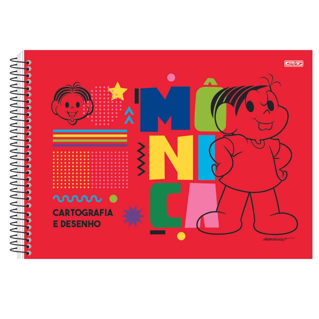 caderno desenho de cria