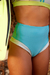 Biquini hot pant Azul com Cinza - loja online