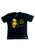 Camiseta ANDRART Bob Marley Preta