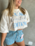 T SHIRT HOLLY CROPPED DTF