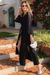 Vestido Longo Renda Anelise Preto