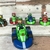 Carrinho Miniatura com Fricção Super Mario Kart Luigi PVC