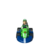 Carrinho Miniatura com Fricção Super Mario Kart Luigi PVC - loja online