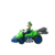 Carrinho Miniatura com Fricção Super Mario Kart Luigi PVC - comprar online