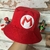 Chapeu Bucket Hat Mario Super Mario