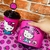 Kit Almofada + Balde Pipoca + Copo Canudo Hello Kitty