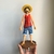 Monkey D. Luffy Chapéu de Palha One Piece Boneco Colecionável Resina