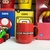 Caneca Mini Tina Super Mario Cogumelo Mushroom Red 100ml