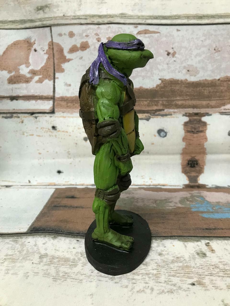 Donatello As Tartarugas Ninja Boneco Colecionável em Resina